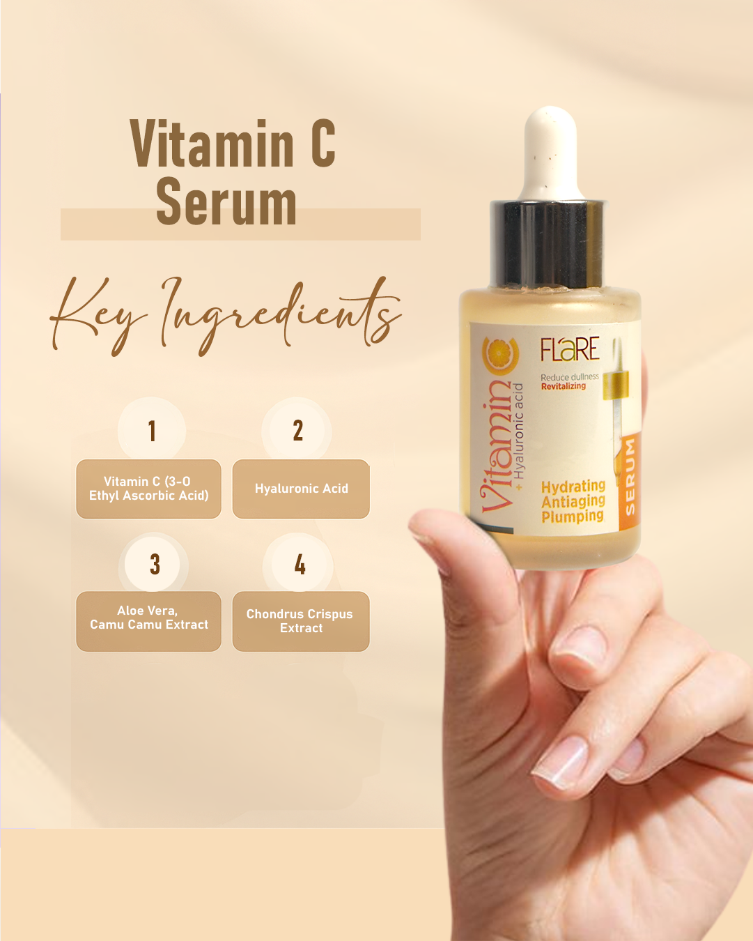 Vitamin C Serum – Brightening + Anti-Aging | 30ml